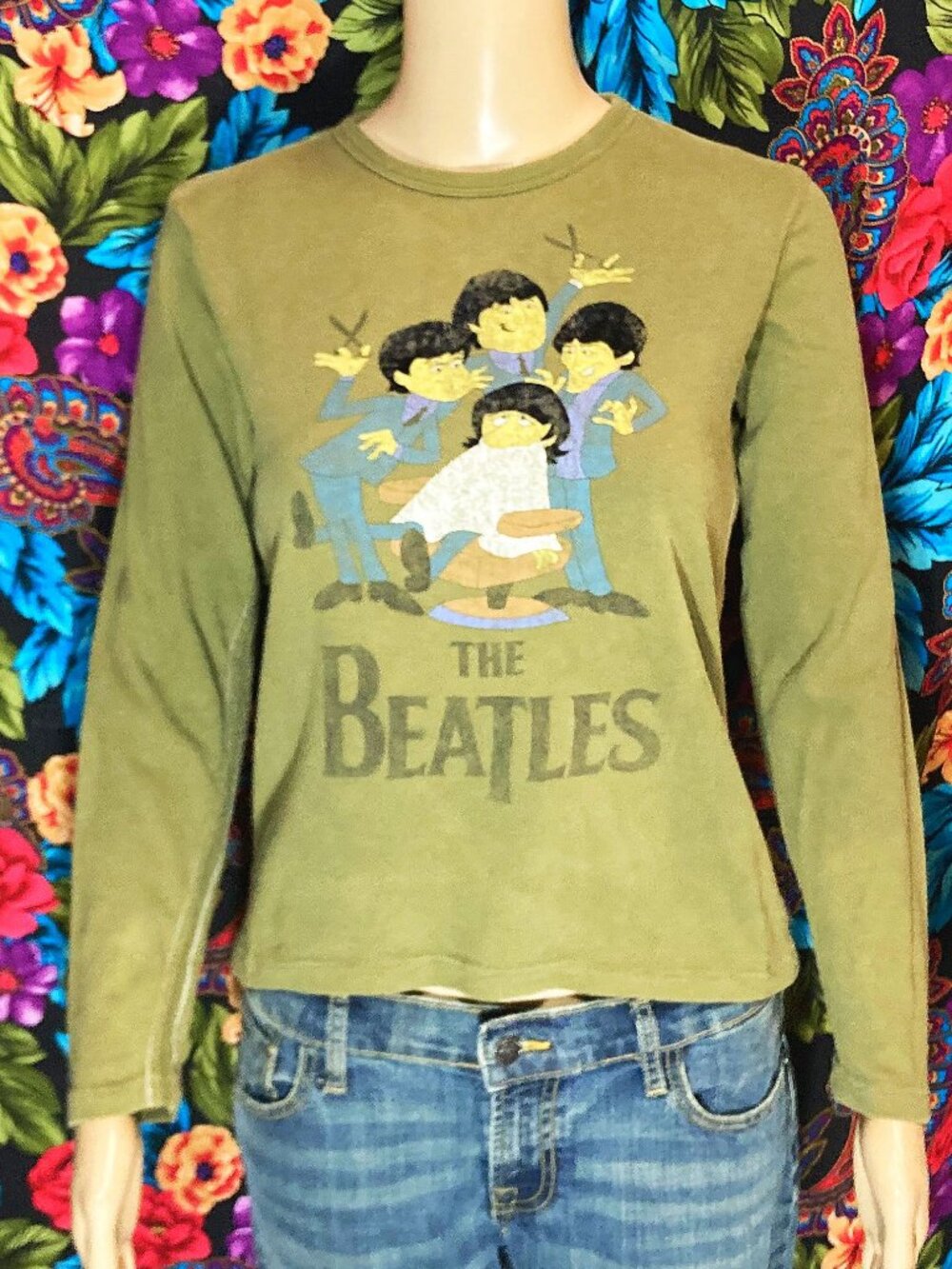 WOMEN'S TRUNK x THE BEATLES SHIRT WOMENS BAND TEE SIZE 14/16 (LIMITED EDITION)